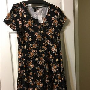 1x forever 21 floral dress